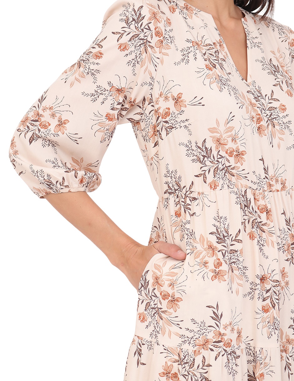 Vestido midi casual para mujer 4