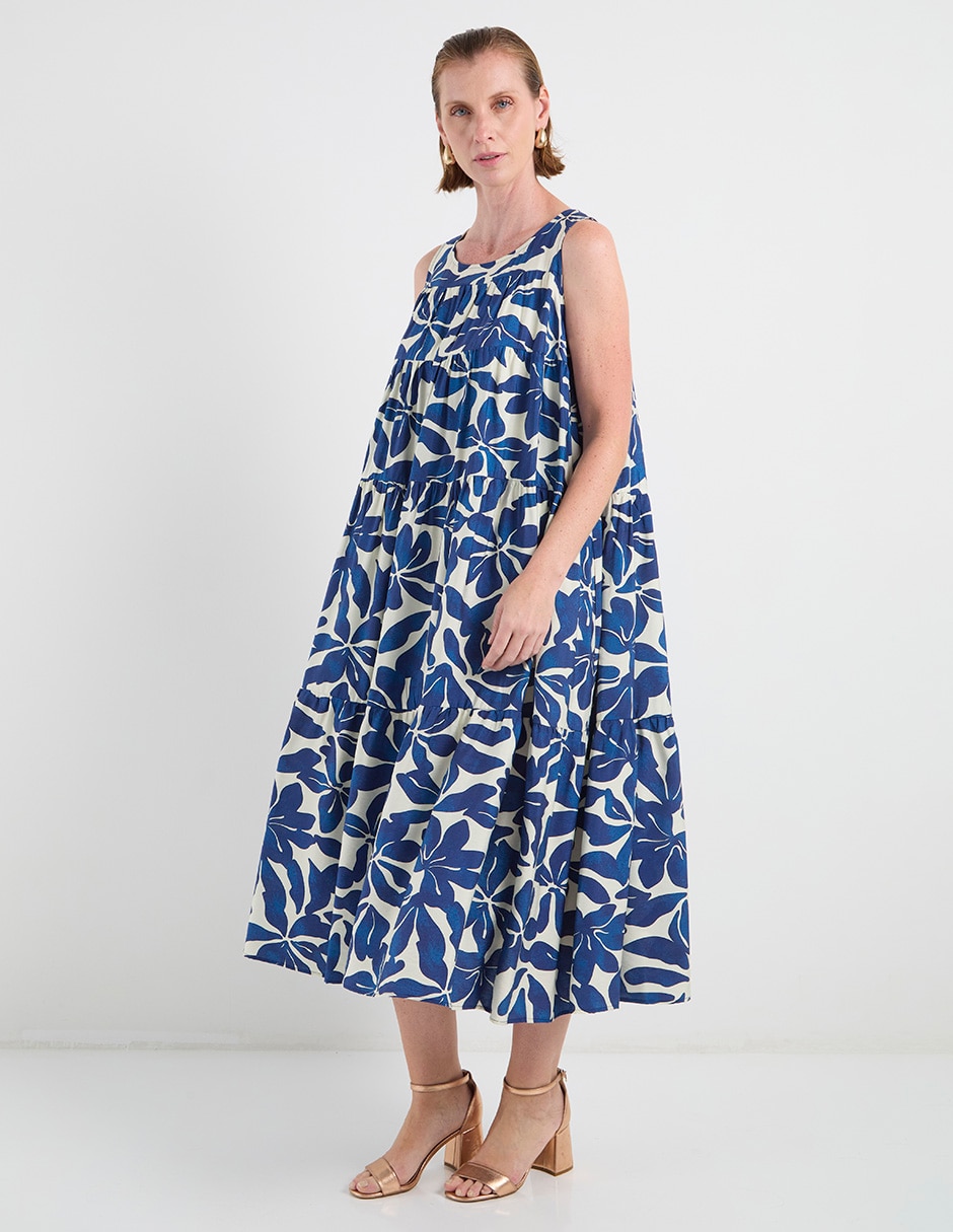Vestido 3/4 casual para mujer 2