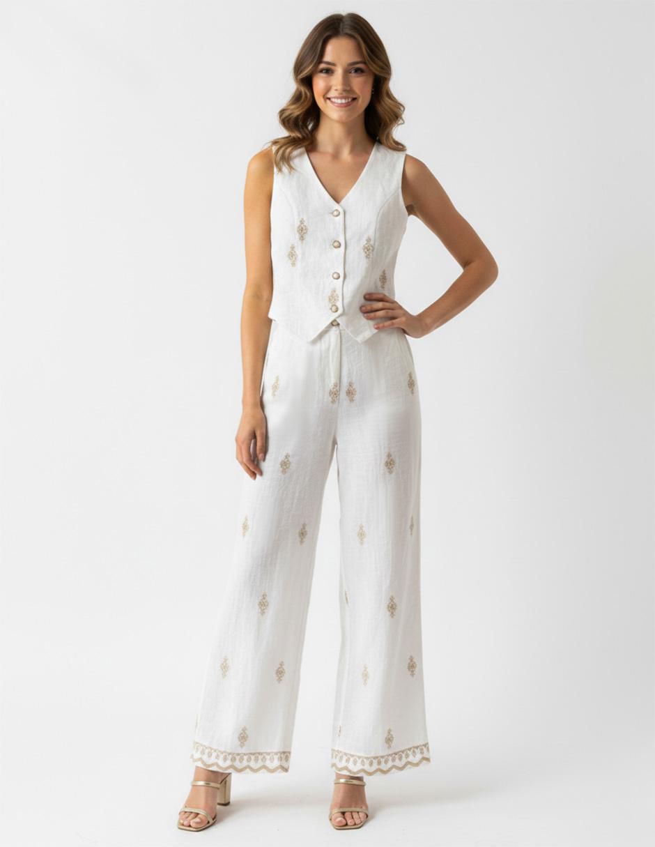 Conjunto de lino para mujer