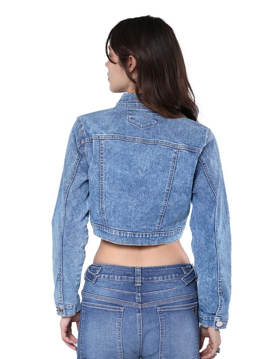 Chamarra denim para mujer 2