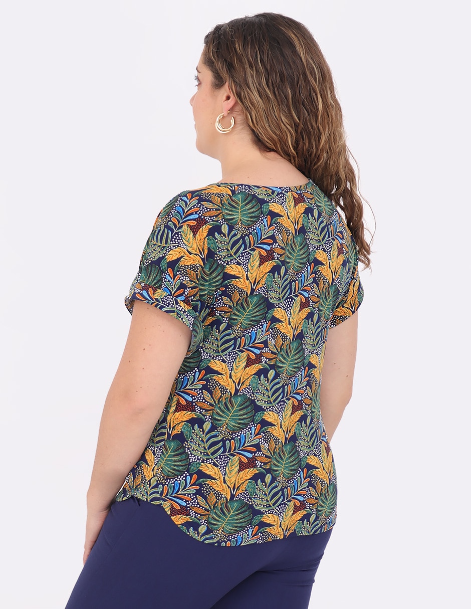 Blusa manga corta para mujer 2
