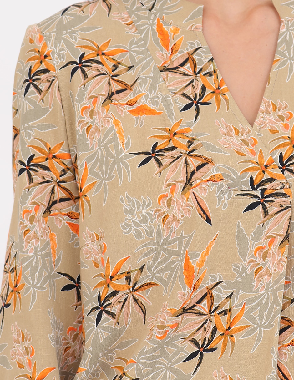 Blusa Grupo Estoril manga 3/4 para mujer 4