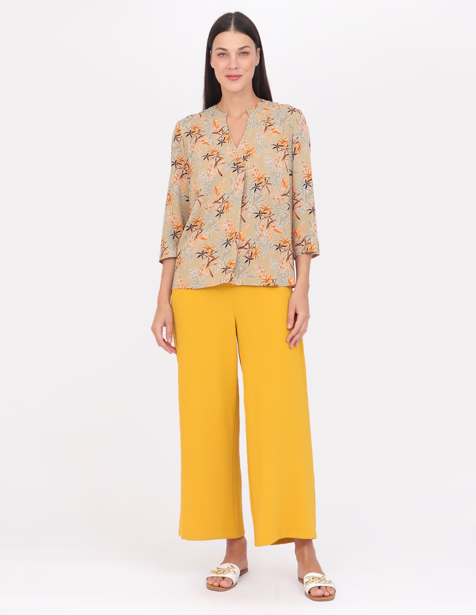 Blusa Grupo Estoril manga 3/4 para mujer 6