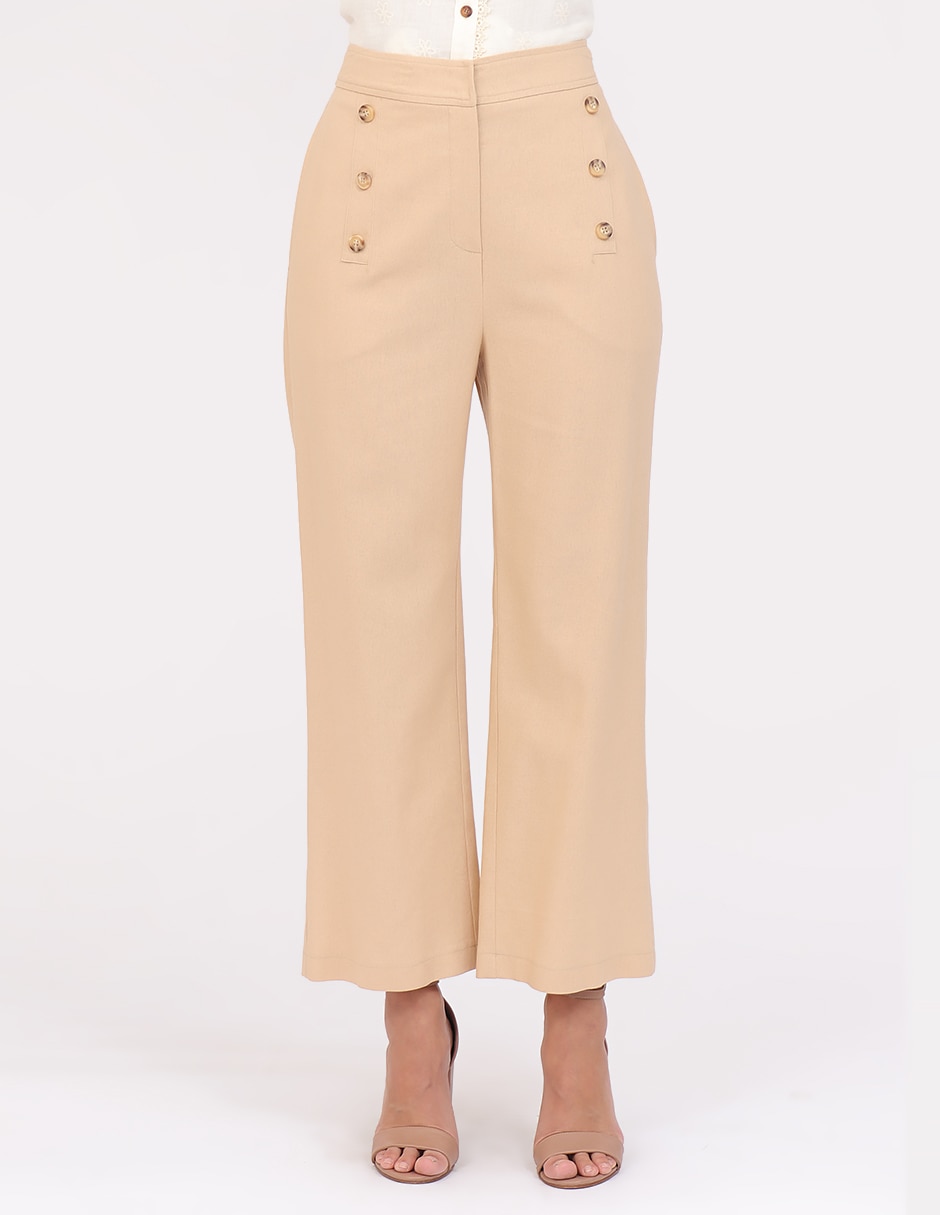 Pantalón de vestir regular para mujer