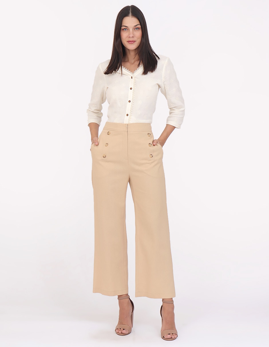 Pantalón de vestir regular para mujer 5
