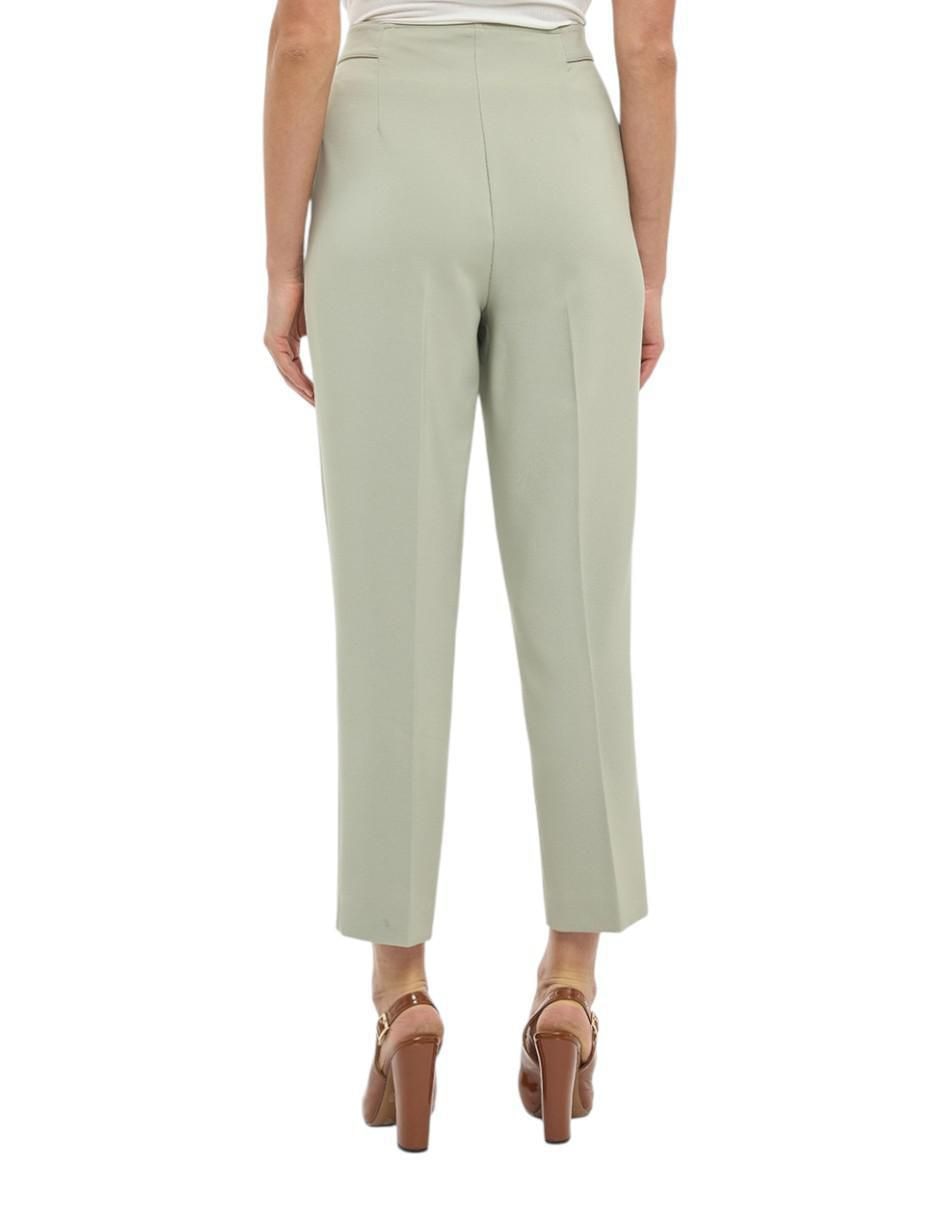 Pantalón capri recto para mujer 2