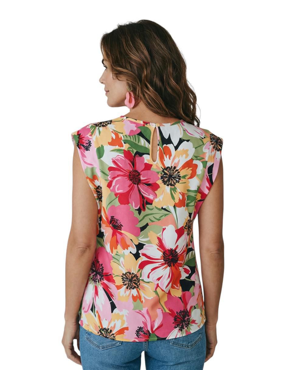 Blusa manga corta para mujer 2