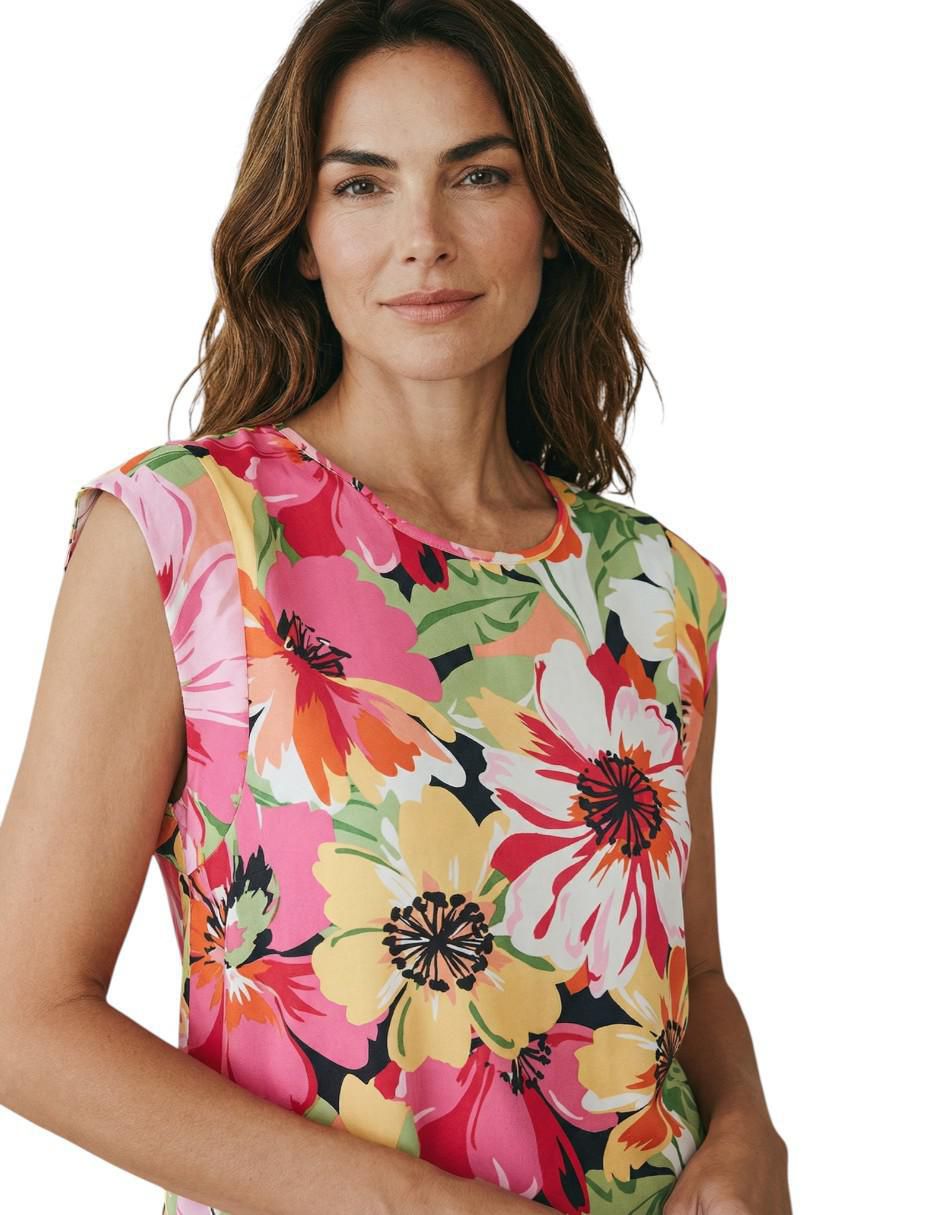 Blusa manga corta para mujer 3