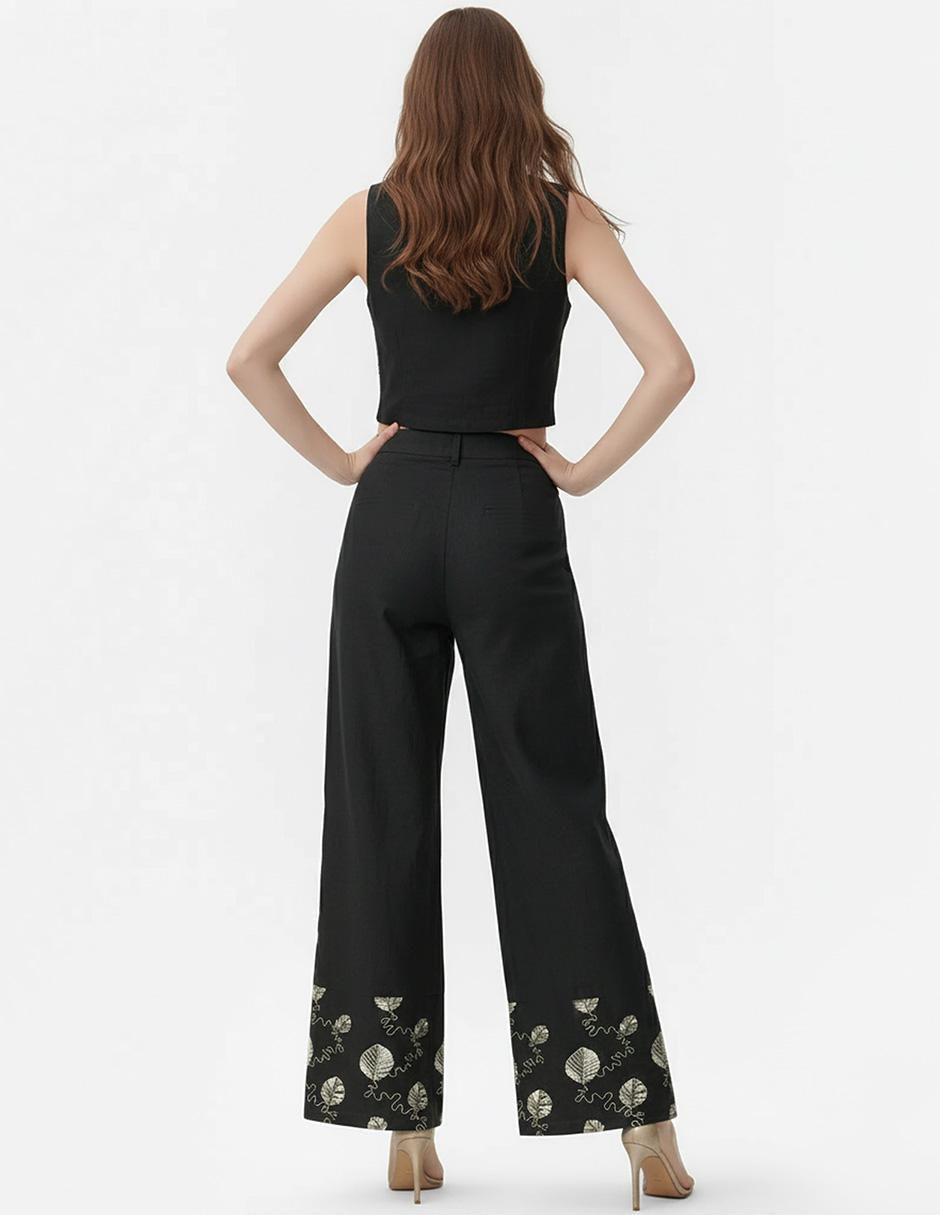 Conjunto business casual okboth bordado "de" lino "para" no aplica mujer