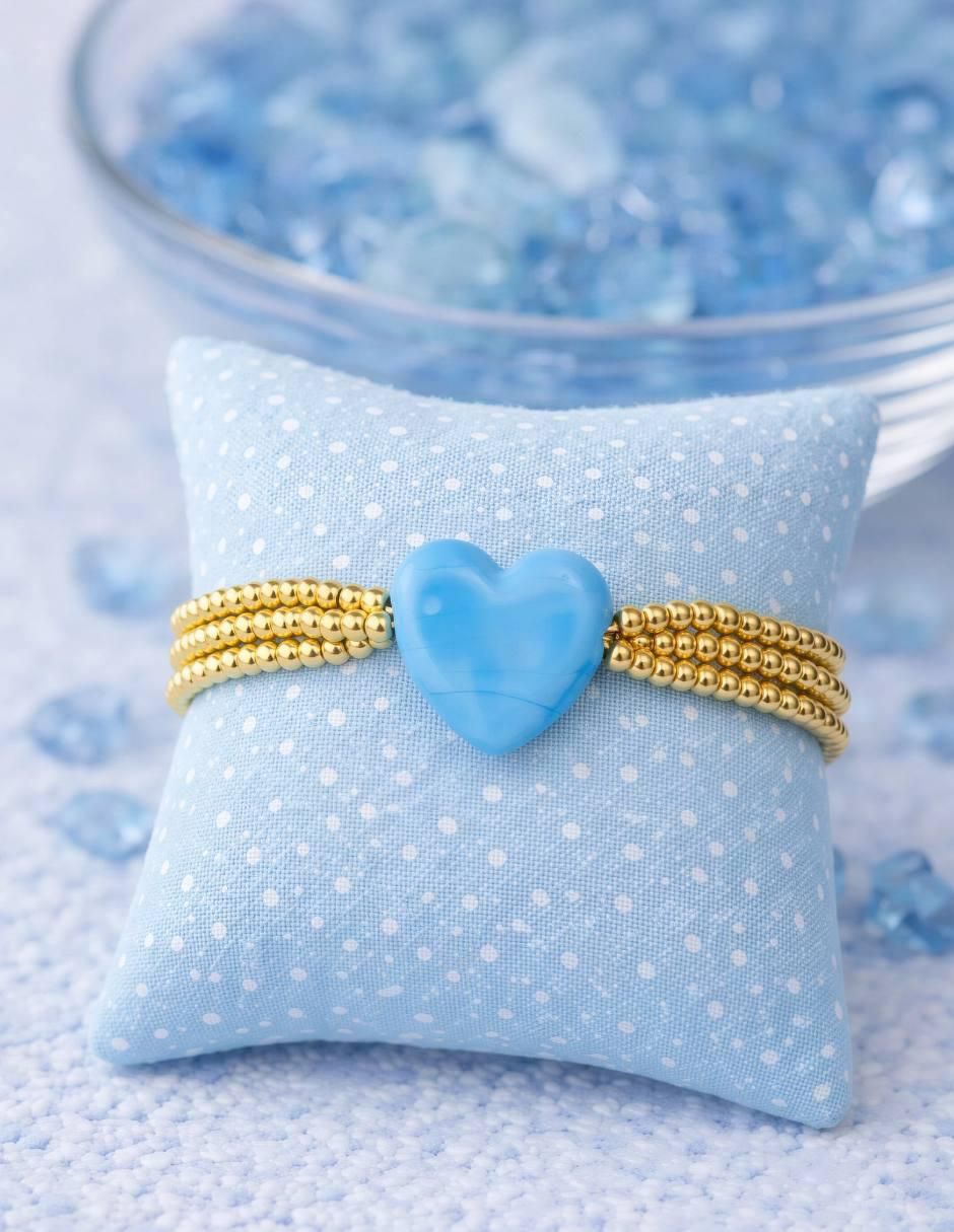 Pulsera 18 K passion acabado baño de oro 2