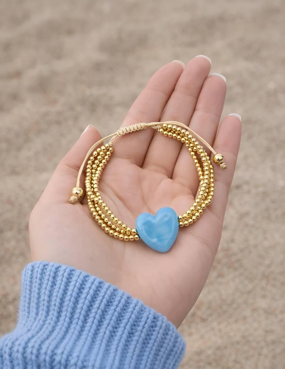 Pulsera 18 K passion acabado baño de oro 3