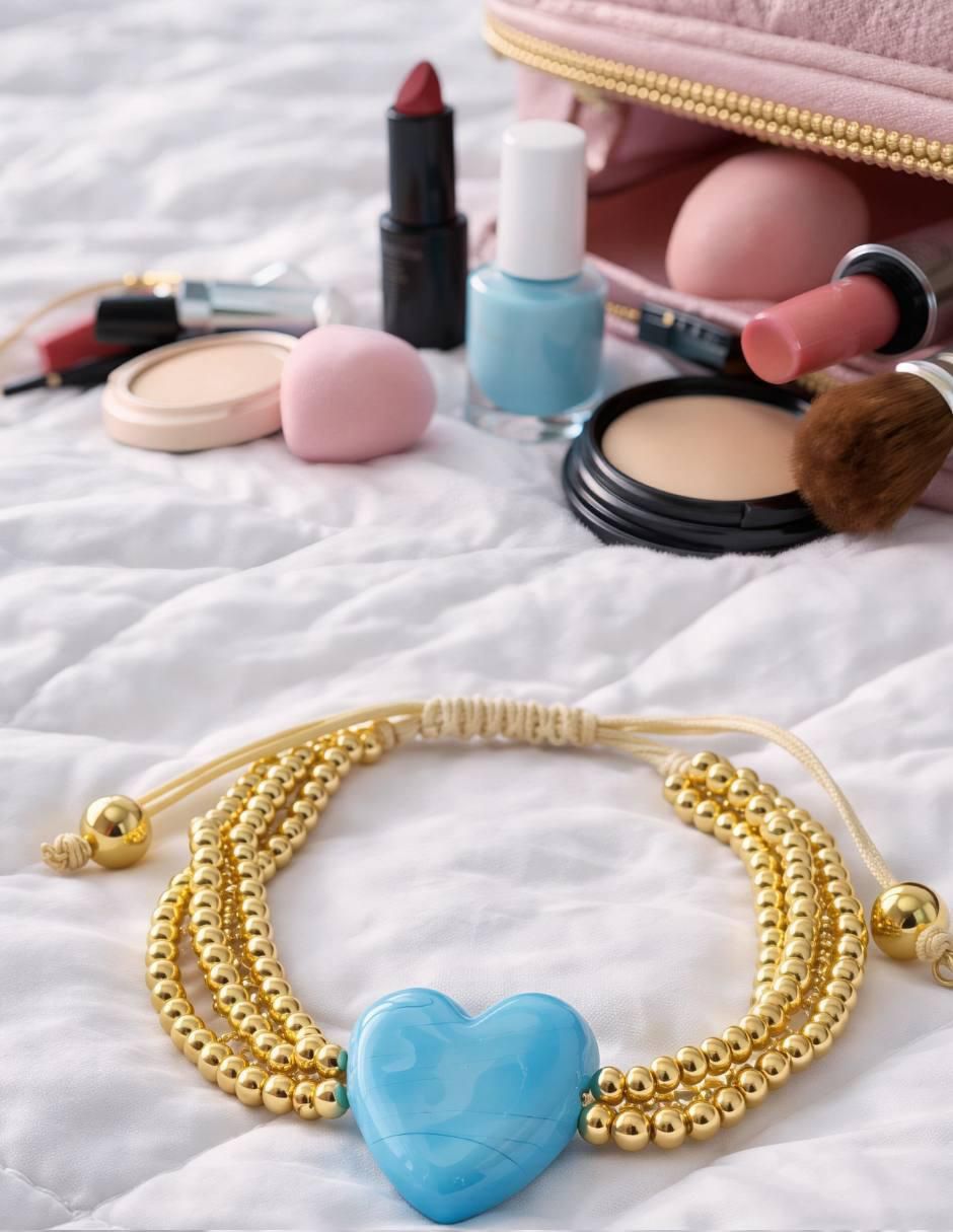 Pulsera 18 K passion acabado baño de oro 5