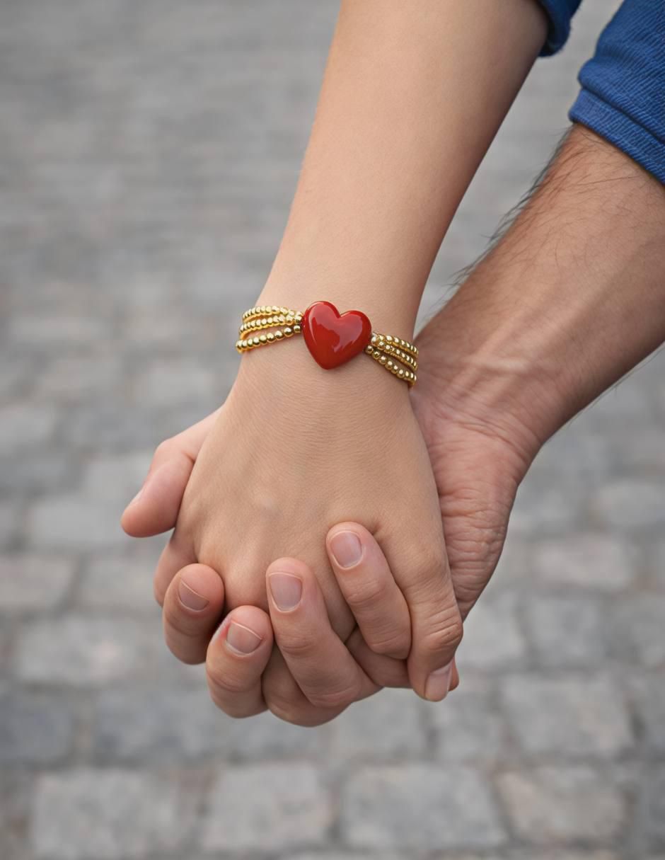 Pulsera yoiko "de" aleación metálica "con" sin gema 18 k passion "acabado"