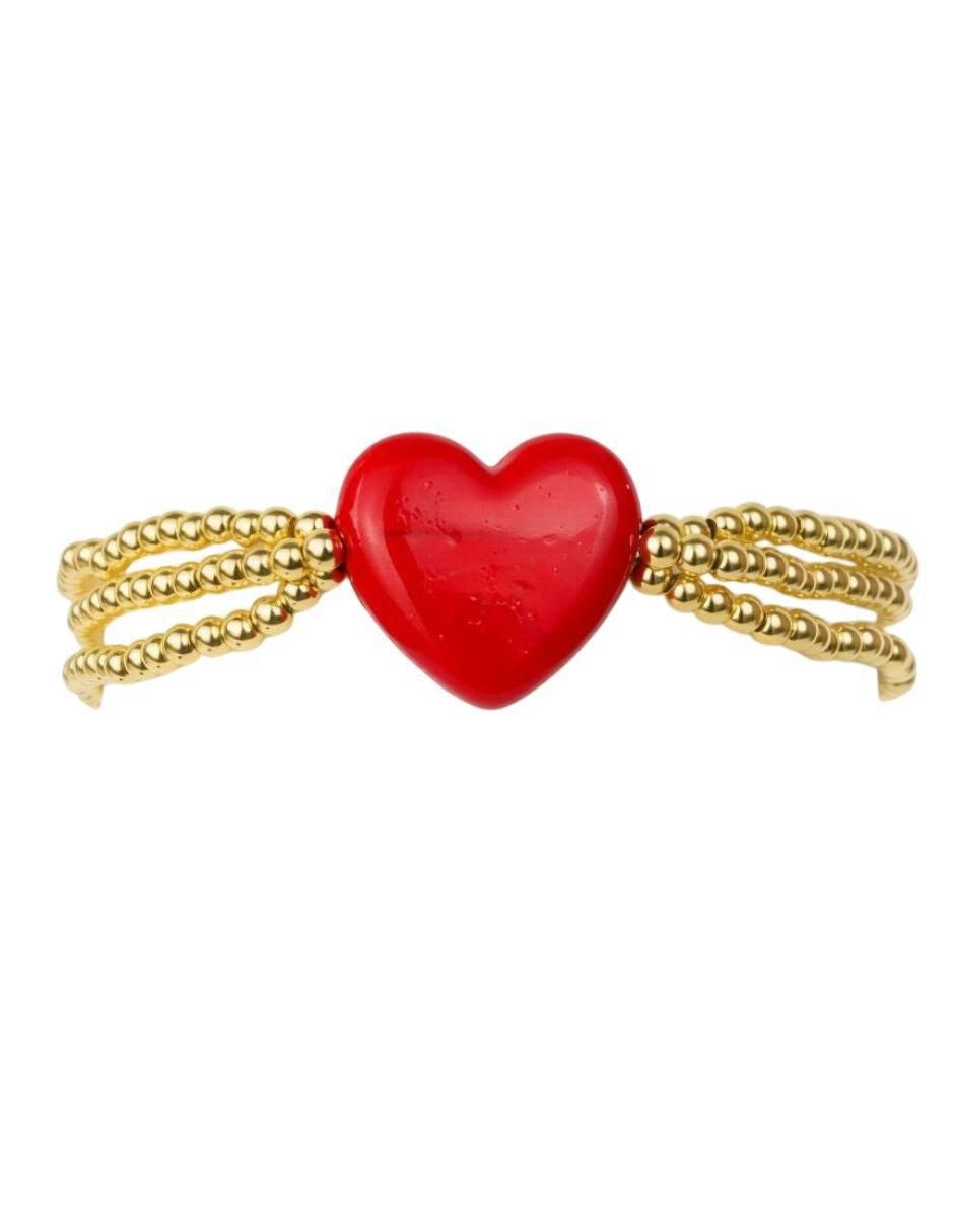 Pulsera yoiko "de" aleación metálica "con" sin gema 18 k passion "acabado"
