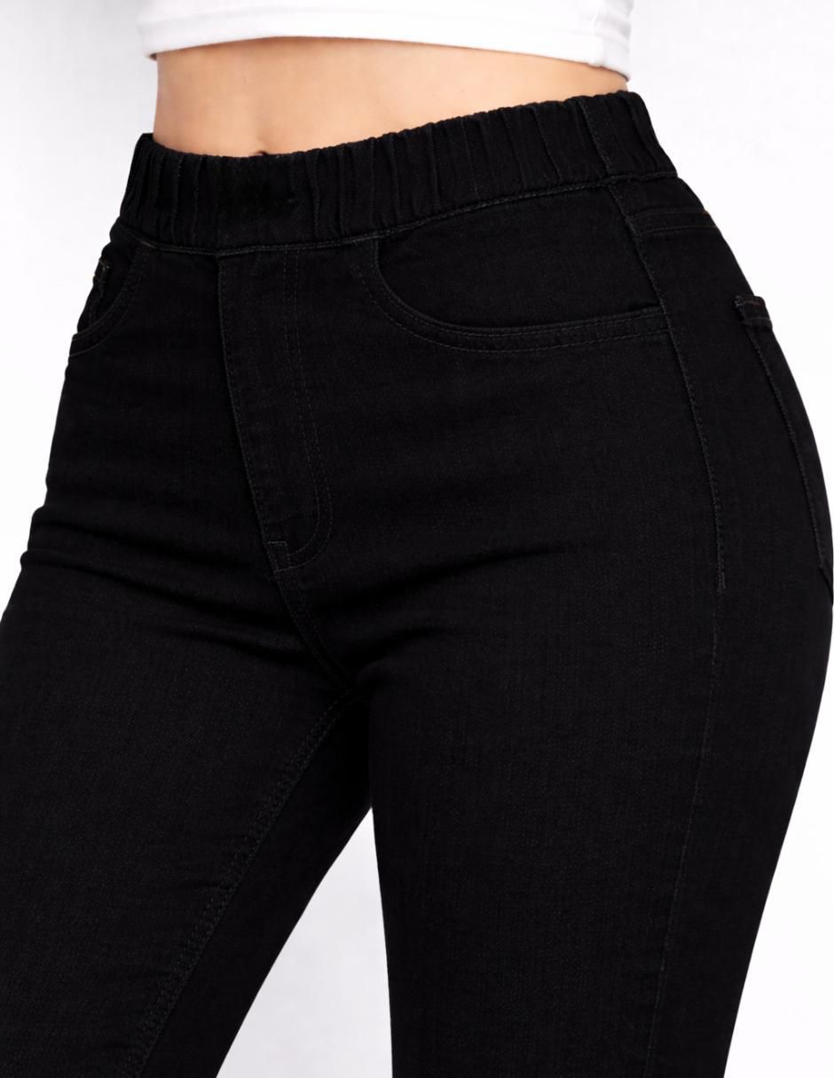 Jeans campana cintura alta 25340-D para mujer 3