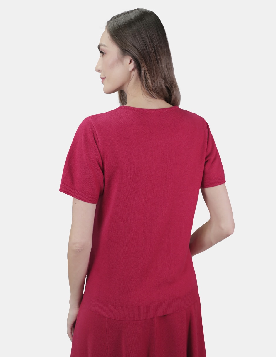 Blusa manga corta para mujer 2