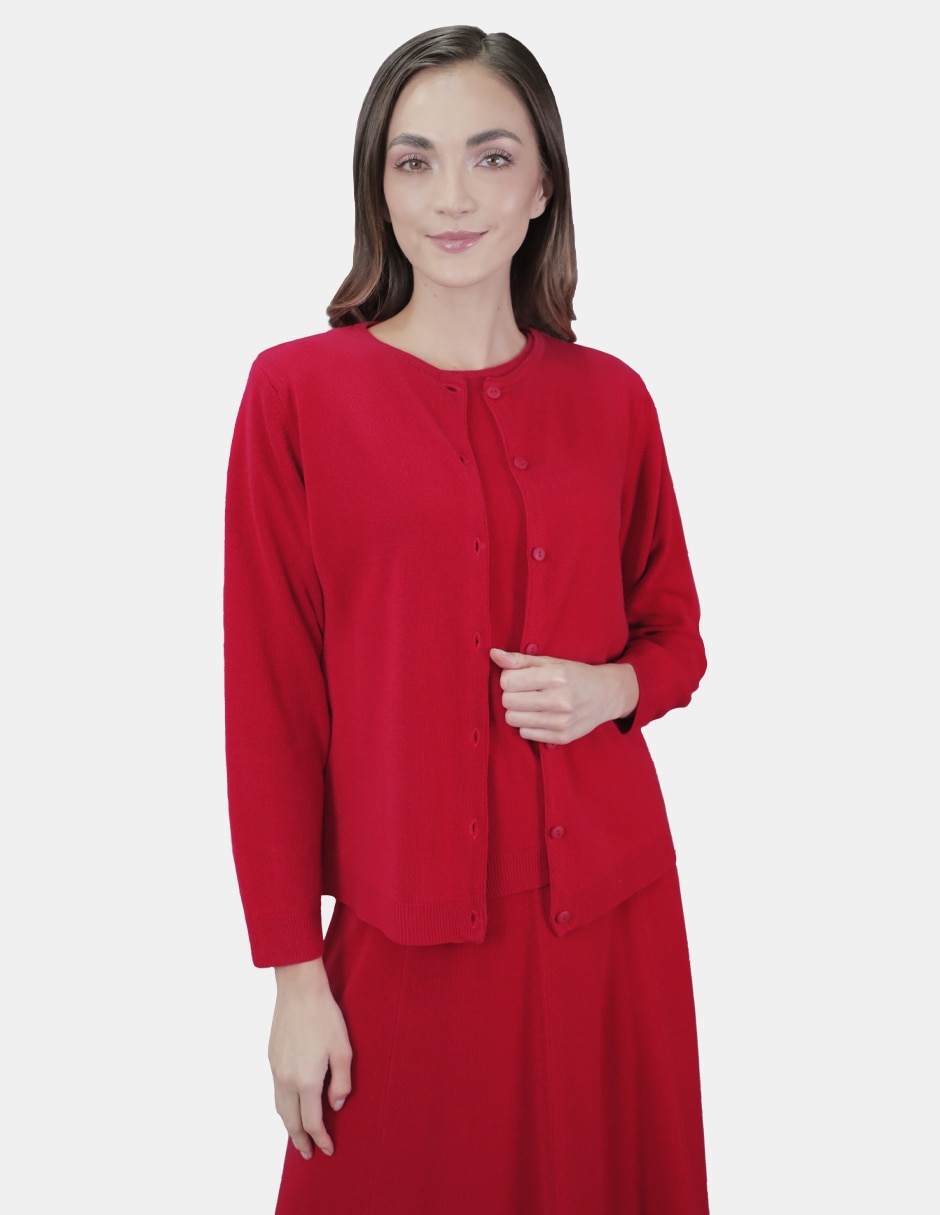 Suéter cuello redondo para mujer Suéter cuello redondo para mujer