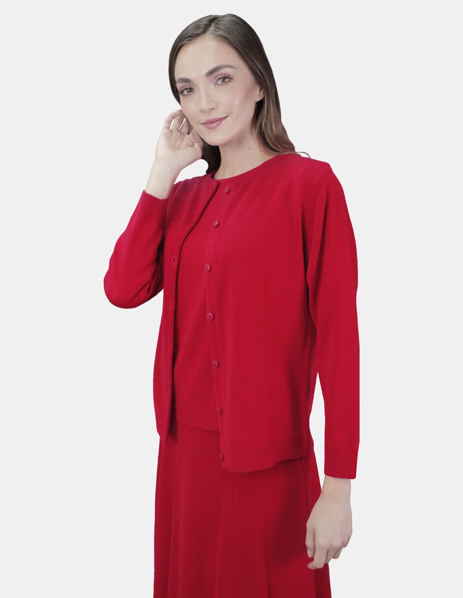 SUETER VITOS C6008 REDONDO, 32, ROJO